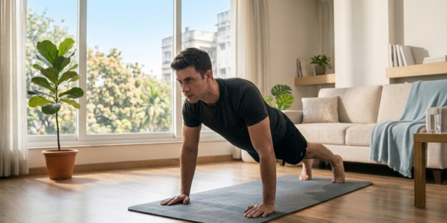 3-Week Home Workout Plan to Build Muscle Without Equipment