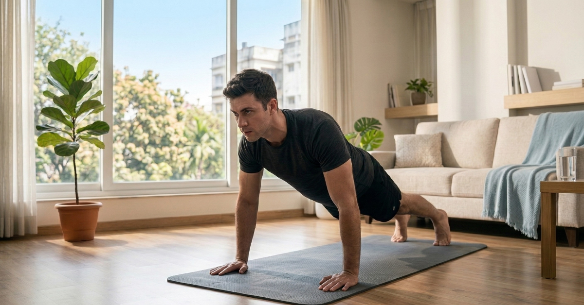 3-Week Home Workout Plan to Build Muscle Without Equipment