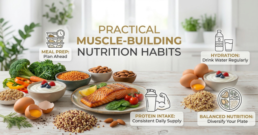 Practical Muscle-Building Nutrition Habits
