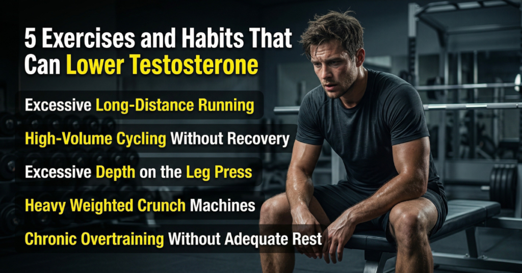 Exercises and Habits That Can Lower Testosterone