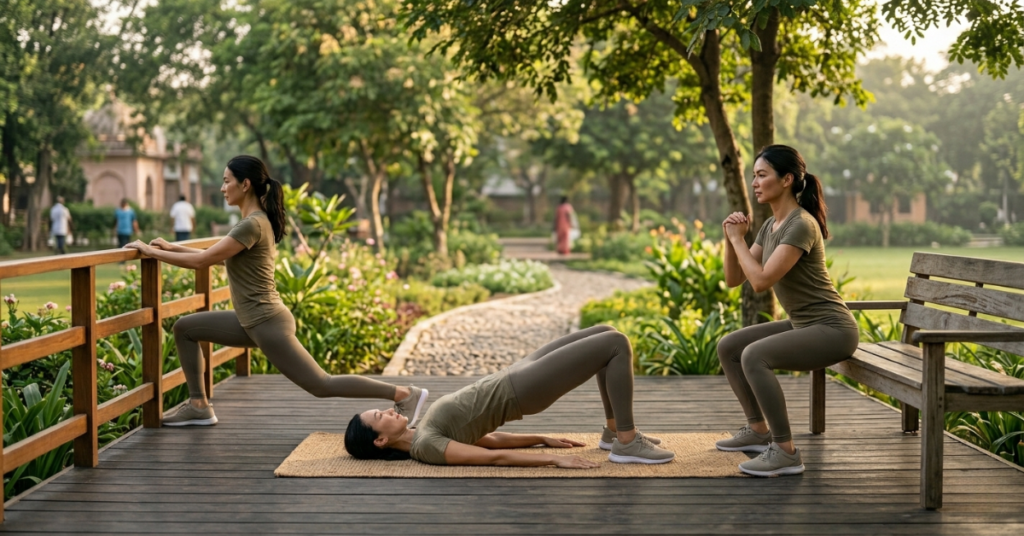 5 Bodyweight Exercises to Fix Knee Pain, Tight Hips and Bad Posture at Home