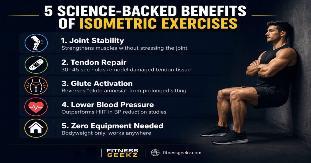  The 5 science-backed benefits of isometric exercises