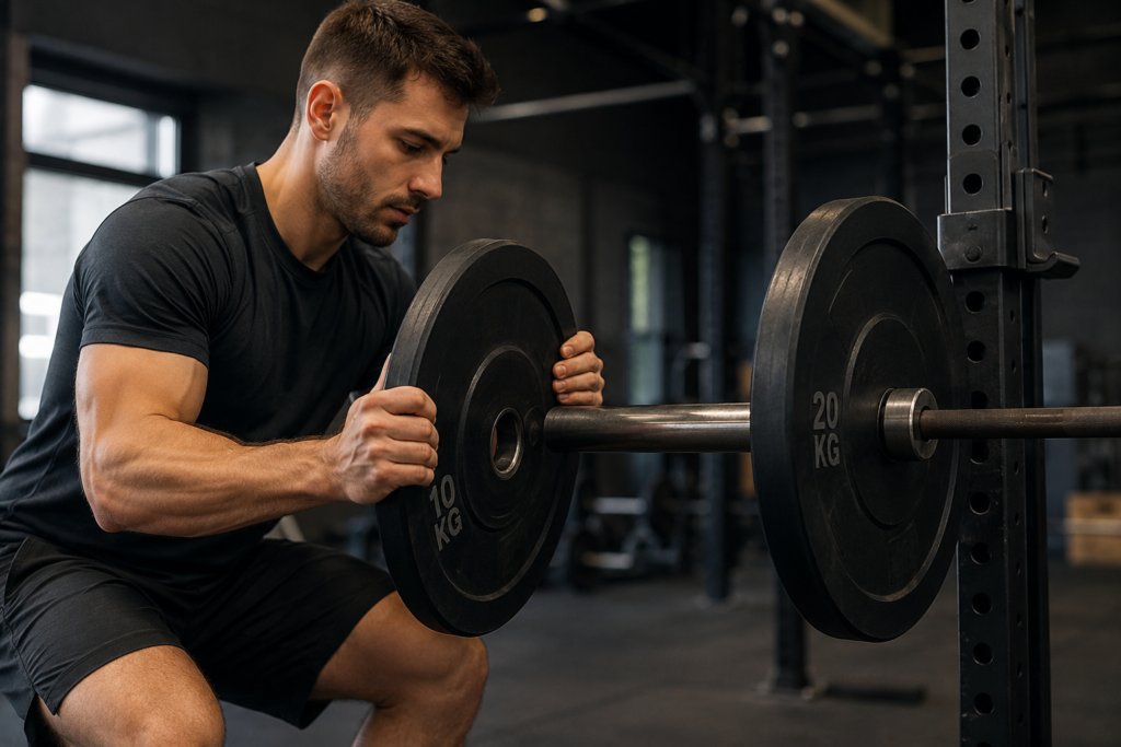 Progressive overload barbell loading
