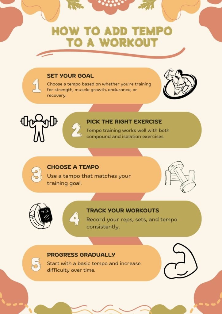 How to add tempo to a workout